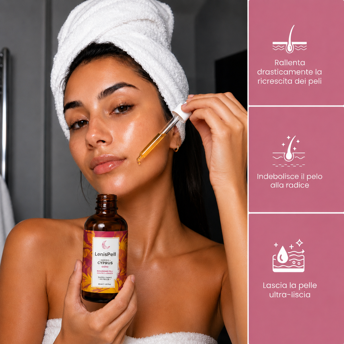 RadicePura - Elimina i peli in eccesso (60ml)