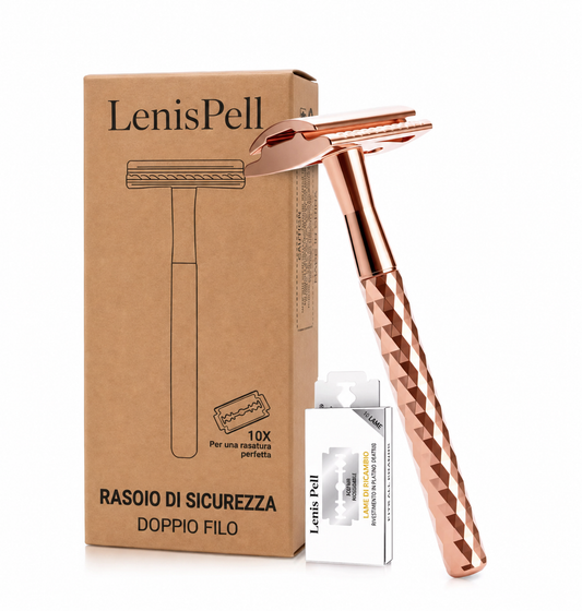Rasoio di Sicurezza a lama sostituibile – Precisione & Delicatezza
